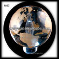 sandblated K9 кристалл стеклянный шар